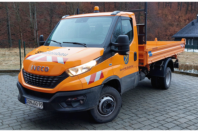 Gemeinde Goldisthal: Bauhoffahrzeug